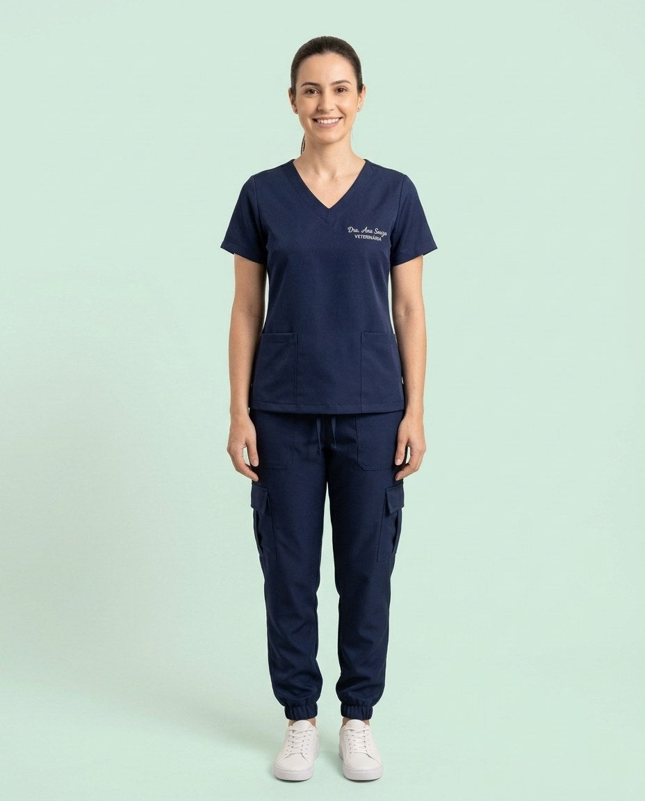 Uniformes para Fisioterapeutas: Flexibilidade entre Jaleco e Scrub